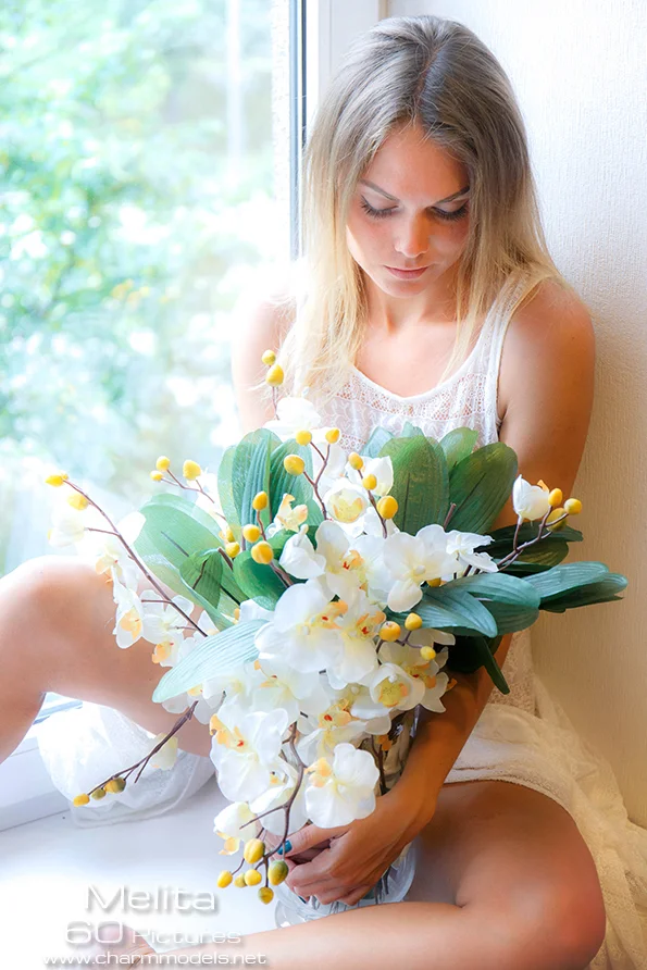 White Orchid Moments with Melita
